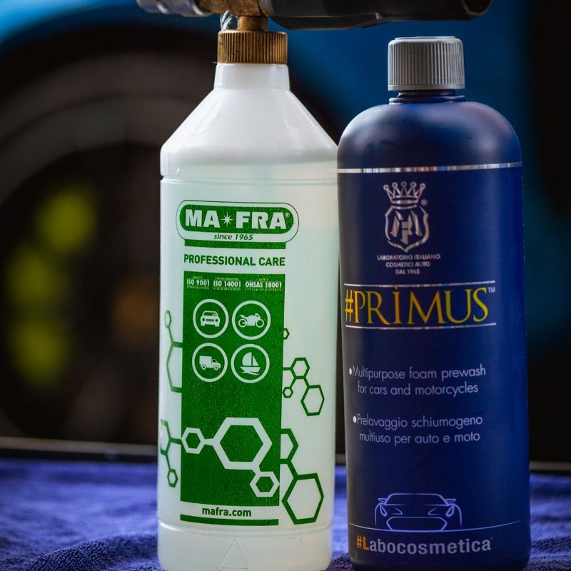 primus_3 combined 3pH car wash cycle by Labocosmetica.