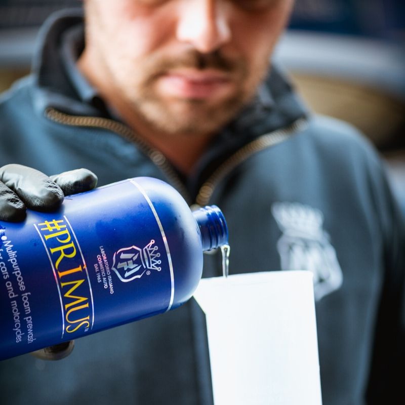 primus_5 combined 3pH car wash cycle by Labocosmetica.