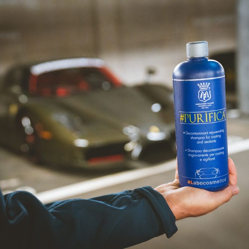purifica_6 combined 3pH car wash cycle by Labocosmetica.